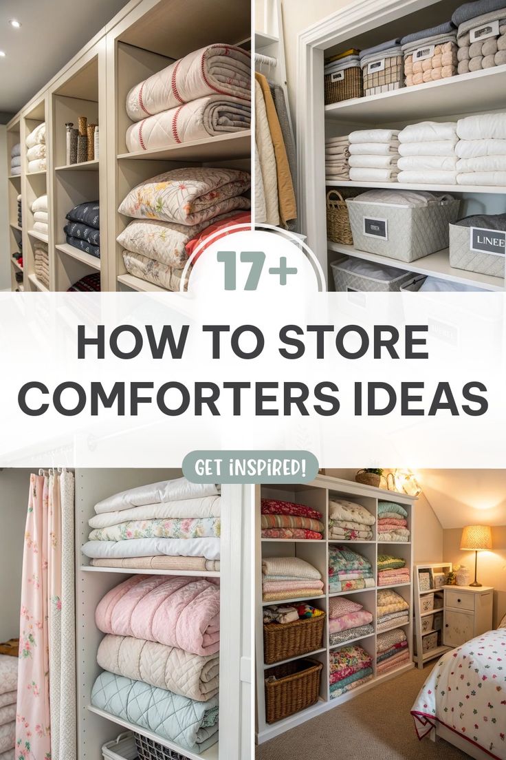 17 Clever Bedding Storage Ideas to Maximize Your Closet Space - Image 5
