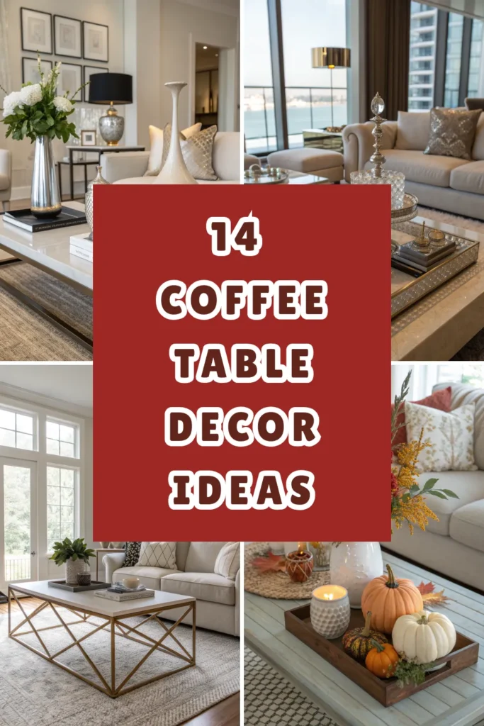 Coffee Table Decor Ideas: Transform Your Living Space with Style - Image 3